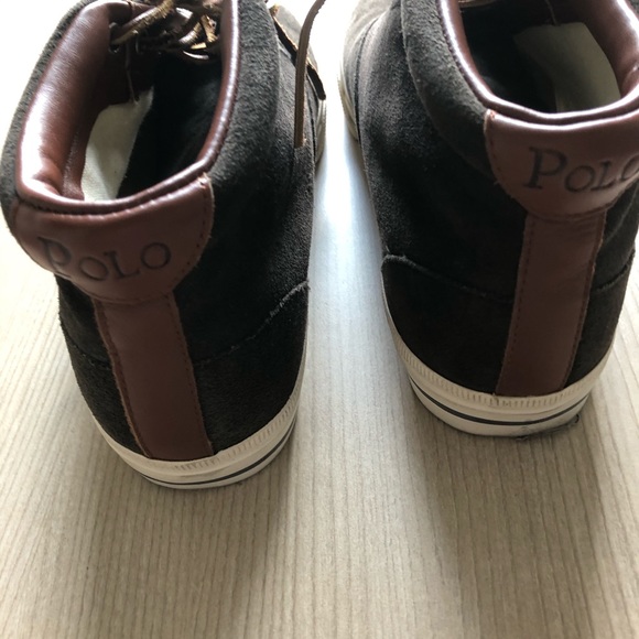 Polo Ralph Lauren Brown Suede Shoes - Picture 6 of 7
